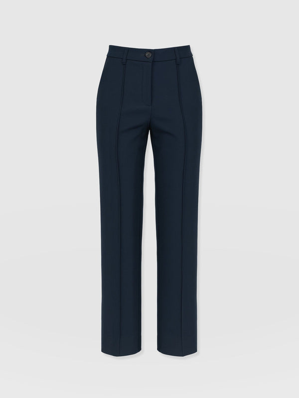Harlow Straight Leg Pant - Navy