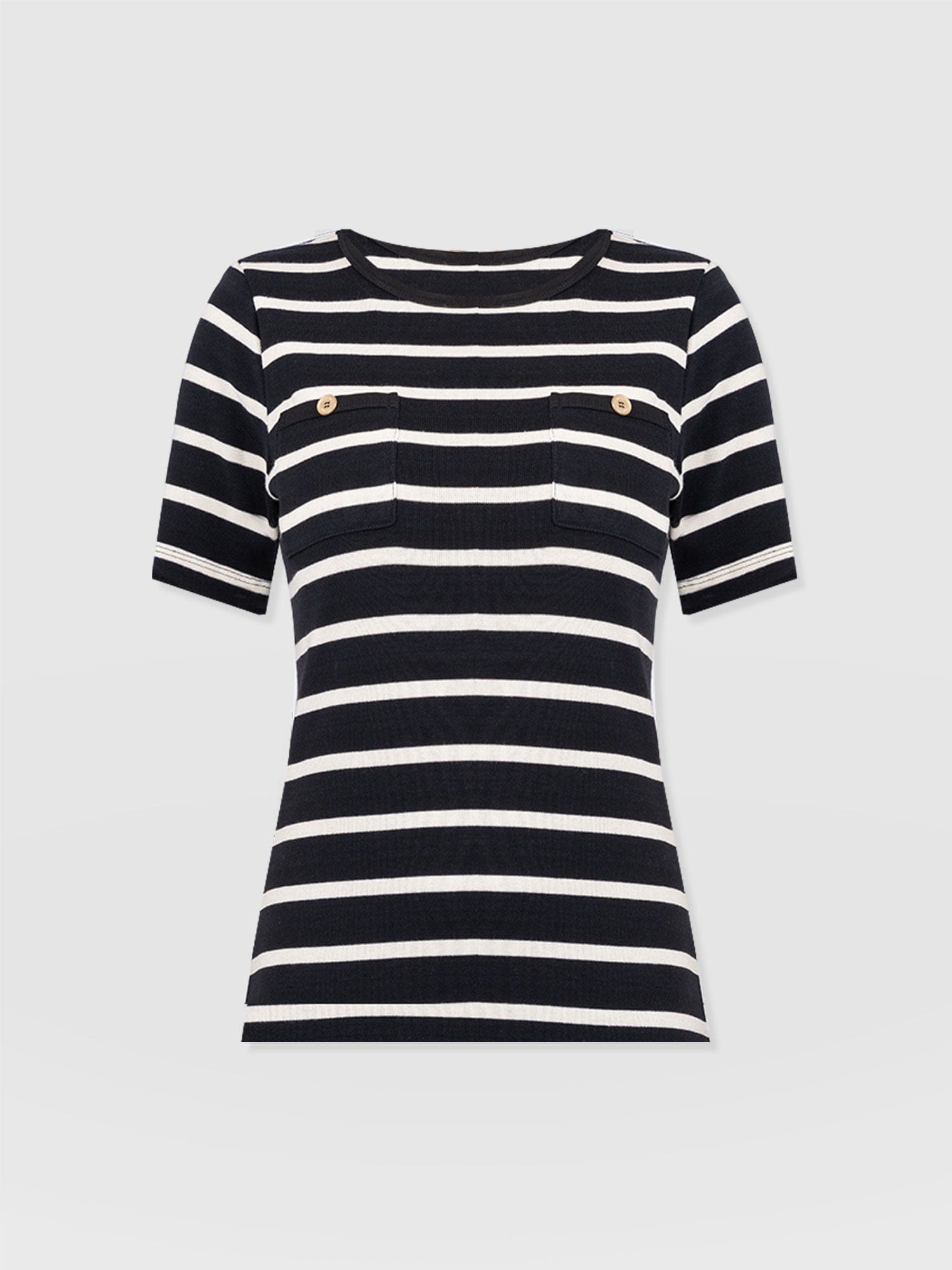 Helena Tee Stripe - Women's T-Shirts | Saint + Sofia® UK