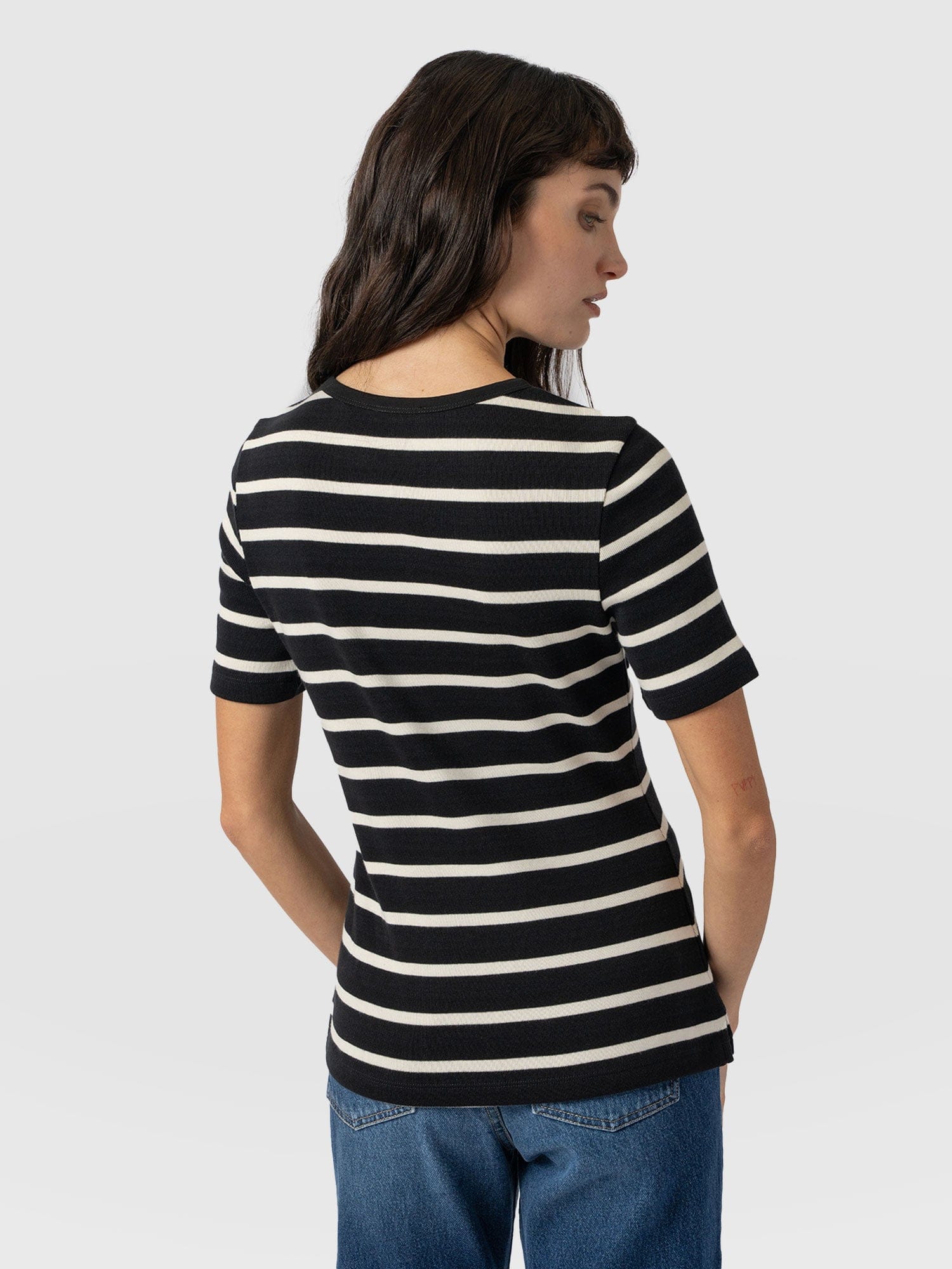 Helena Tee Stripe - Women's T-Shirts | Saint + Sofia® UK