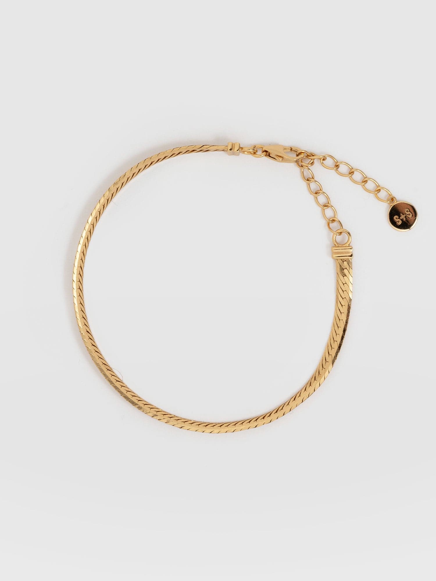 Double Ball Chain Bracelet Gold - Women's Jewellery | Saint +