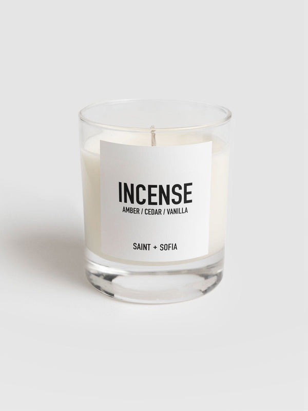 Incense Scented Candle