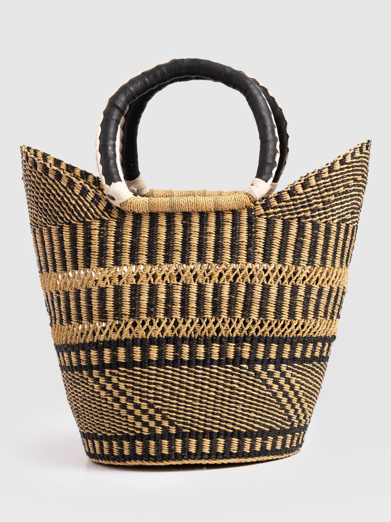 Indie Market Basket Bag - Navy