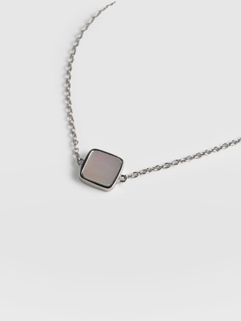 Iridescence Square Bracelet - Silver