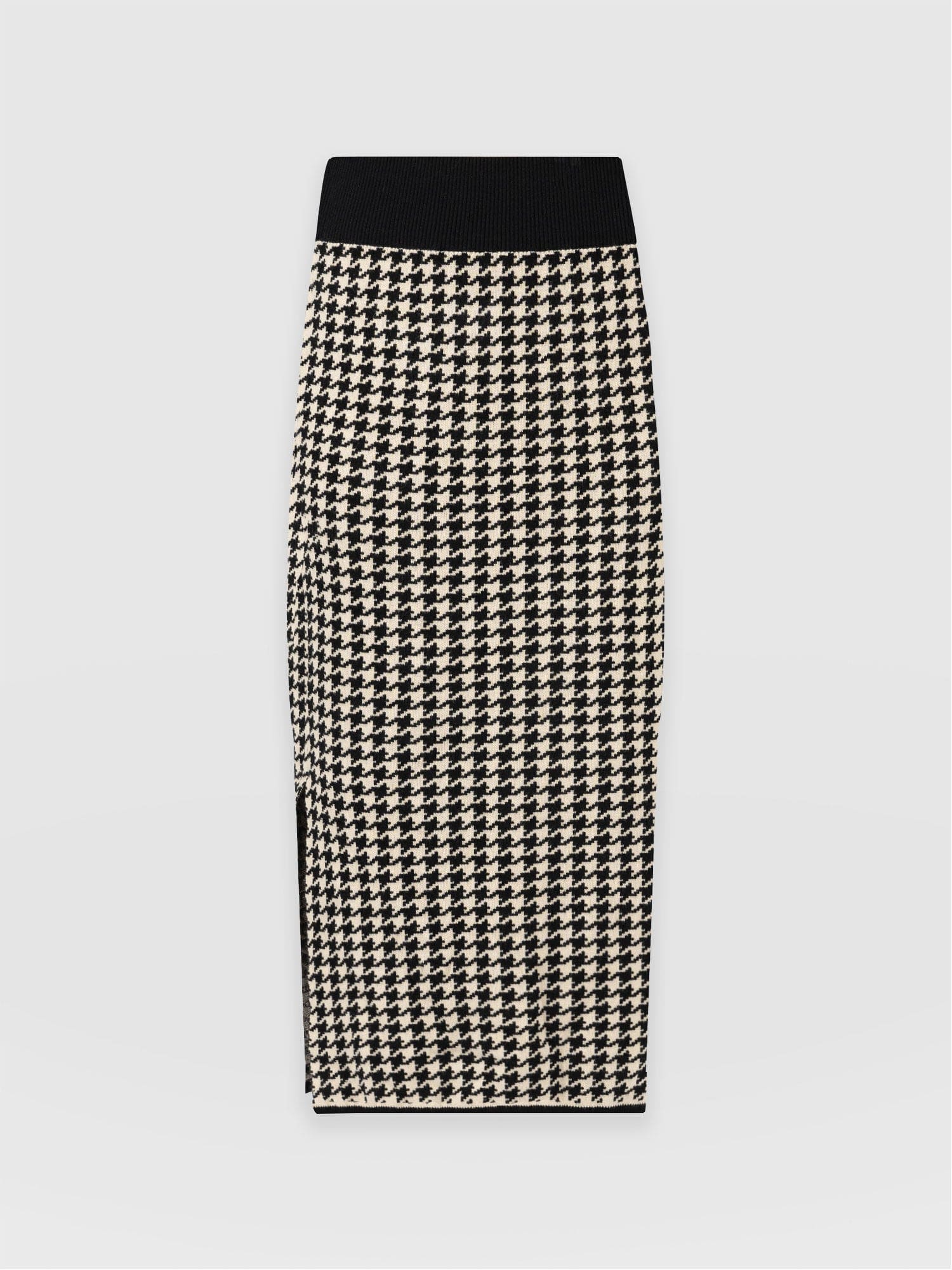 Warren Pencil Skirt - Houndstooth