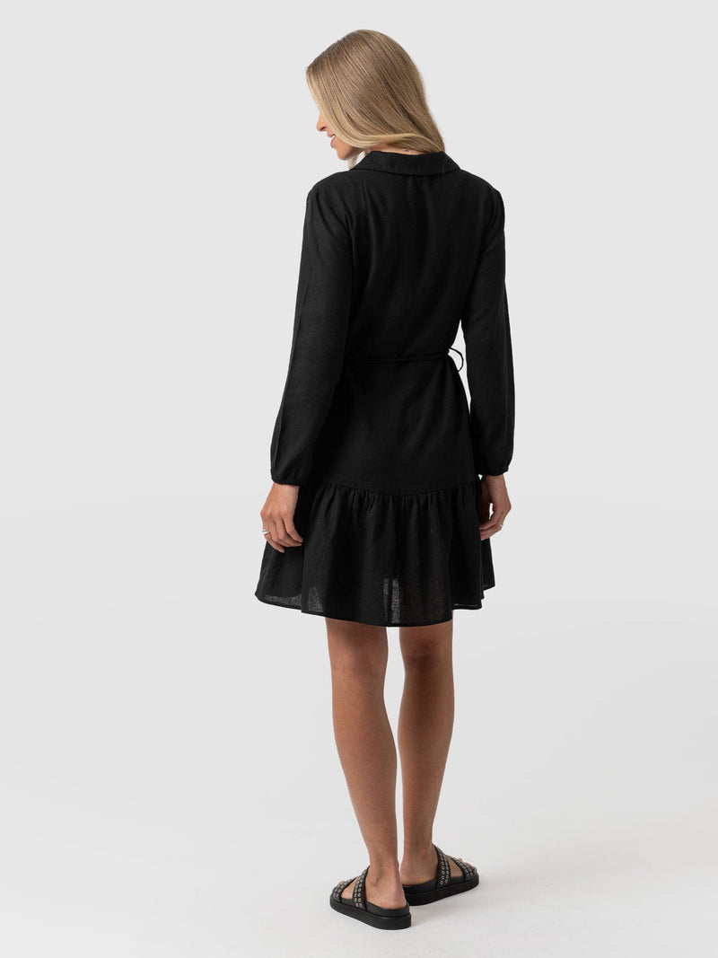 Aurelia Mini Dress - Black