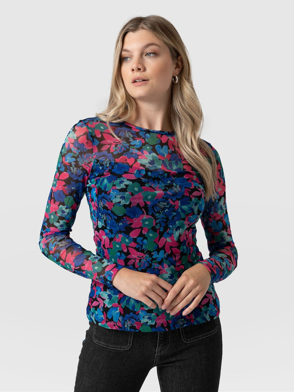 Runway Mesh Tee - Neptune Garden