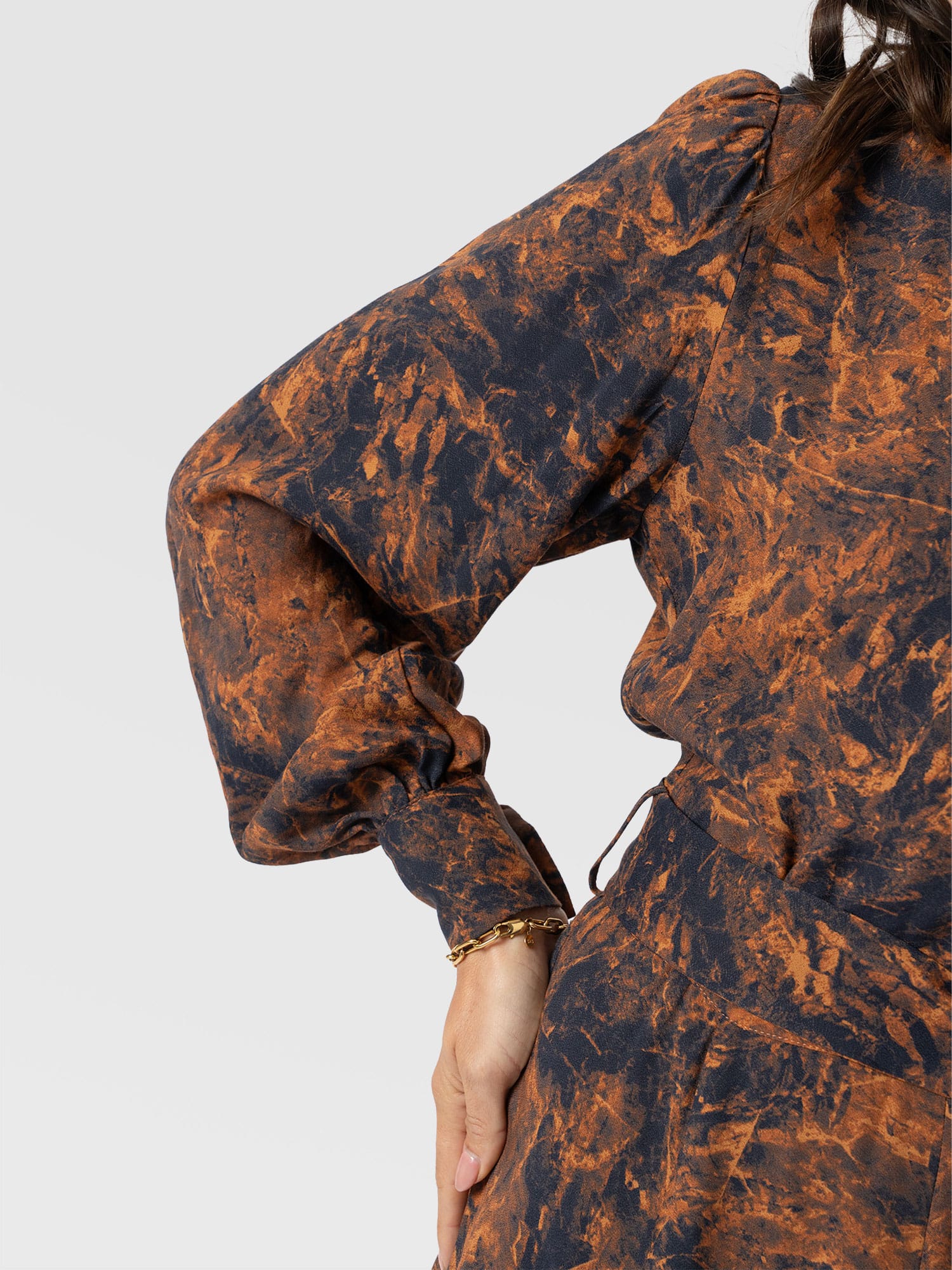 Joselyn Mini Dress - Brown Marble - Women's Dresses | Saint + Sofia® UK