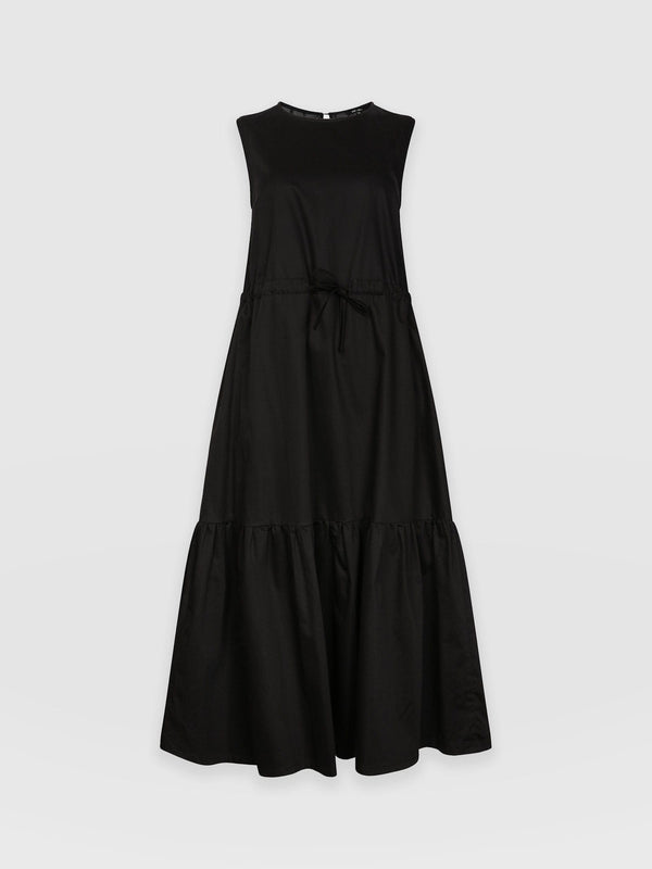 Kara Dress - Black Broderie