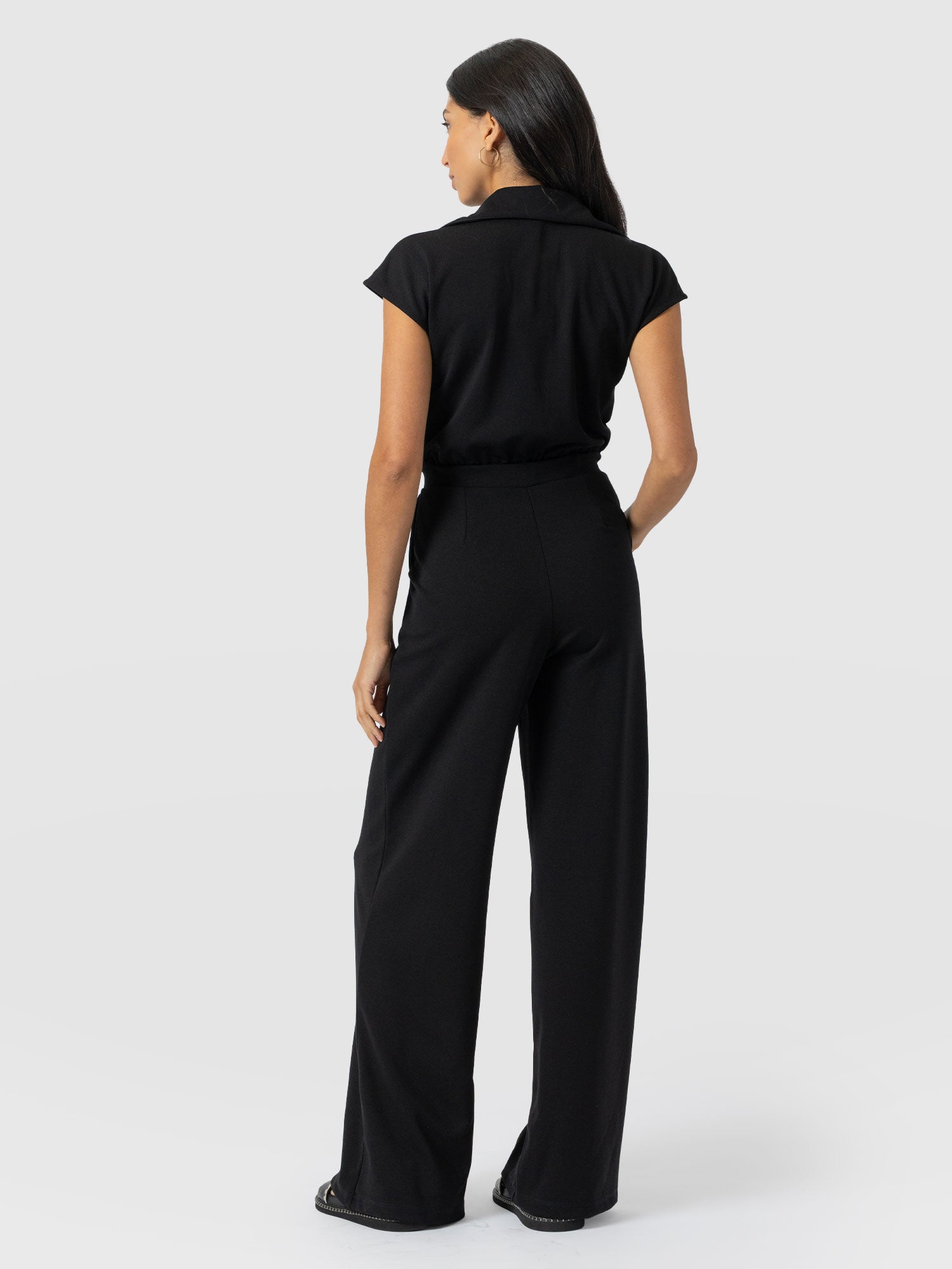 Keller Jumpsuit - Black - Women's Jumpsuits | Saint and Sofia® UK