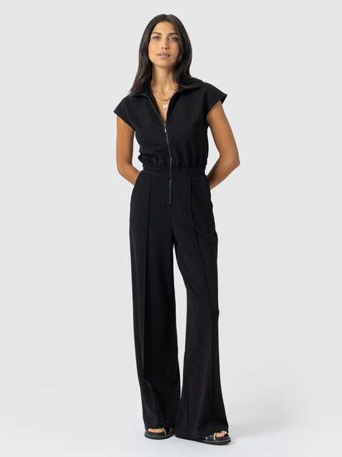 Keller Jumpsuit - Black - Women's Jumpsuits | Saint and Sofia® UK