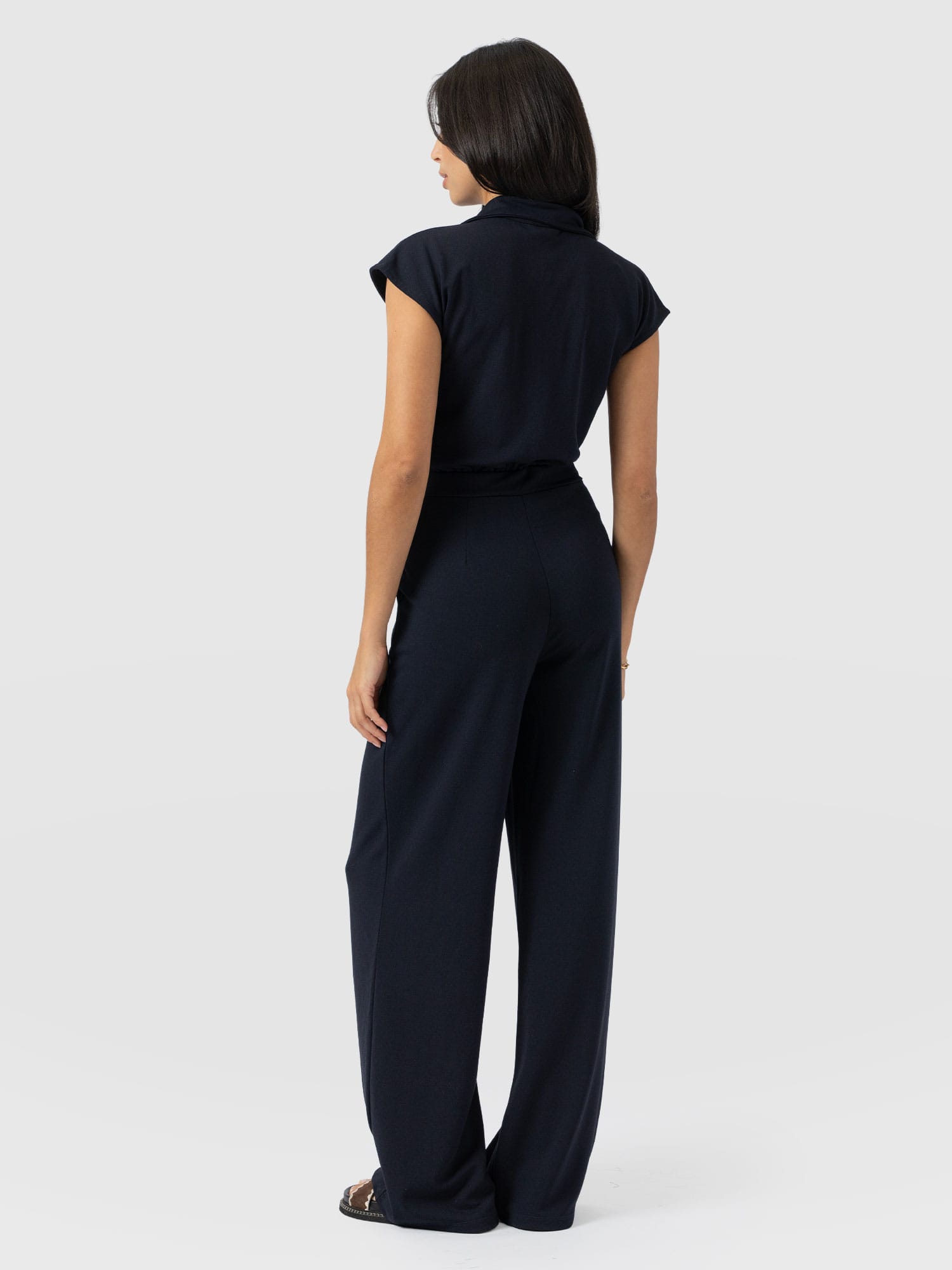 Keller Jumpsuit - Navy - Women's Jumpsuits | Saint + Sofia® UK