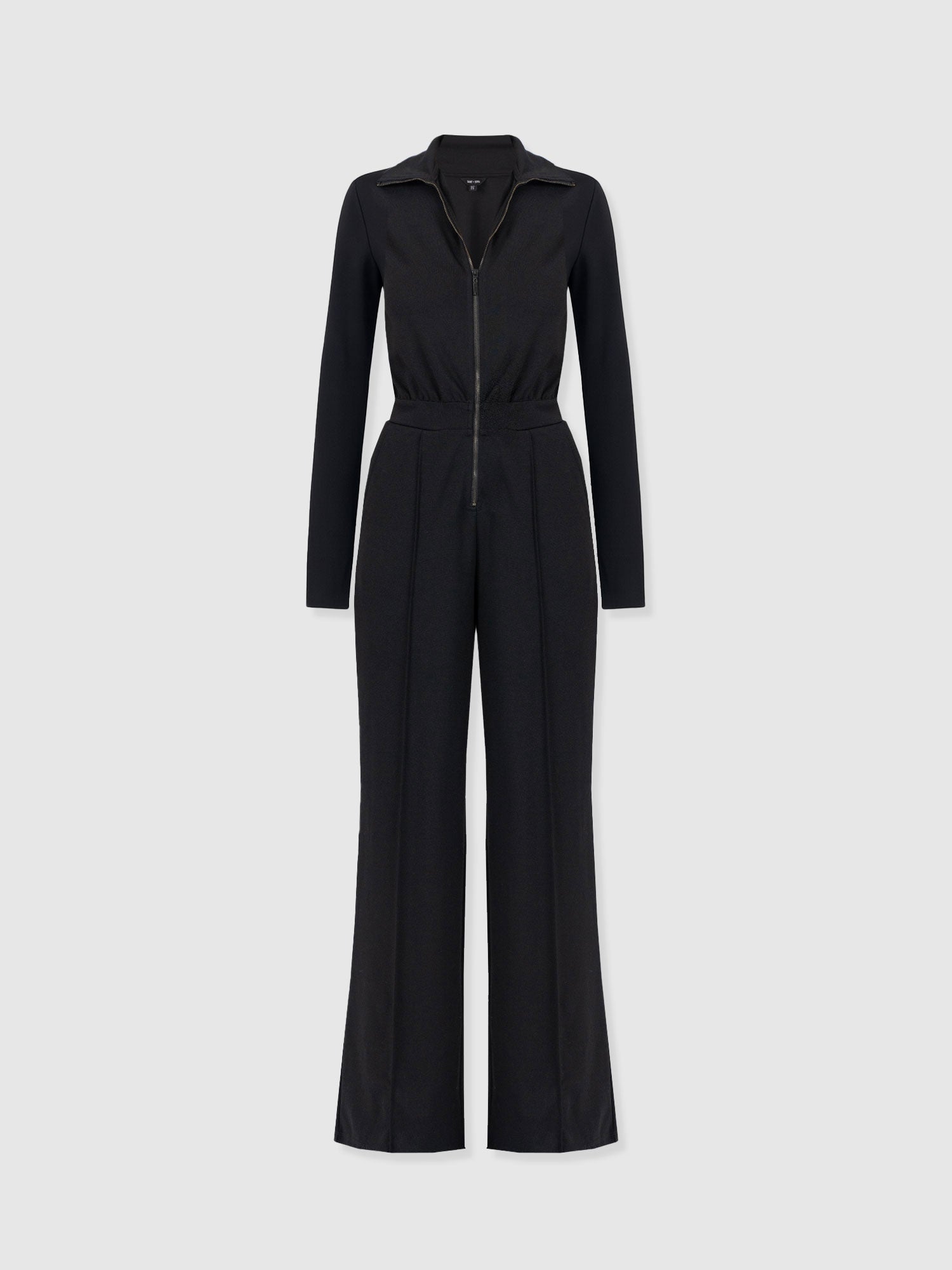 Keller Long Sleeve Jumpsuit - Black - Women's Jumpsuits | Saint + Sofia® UK