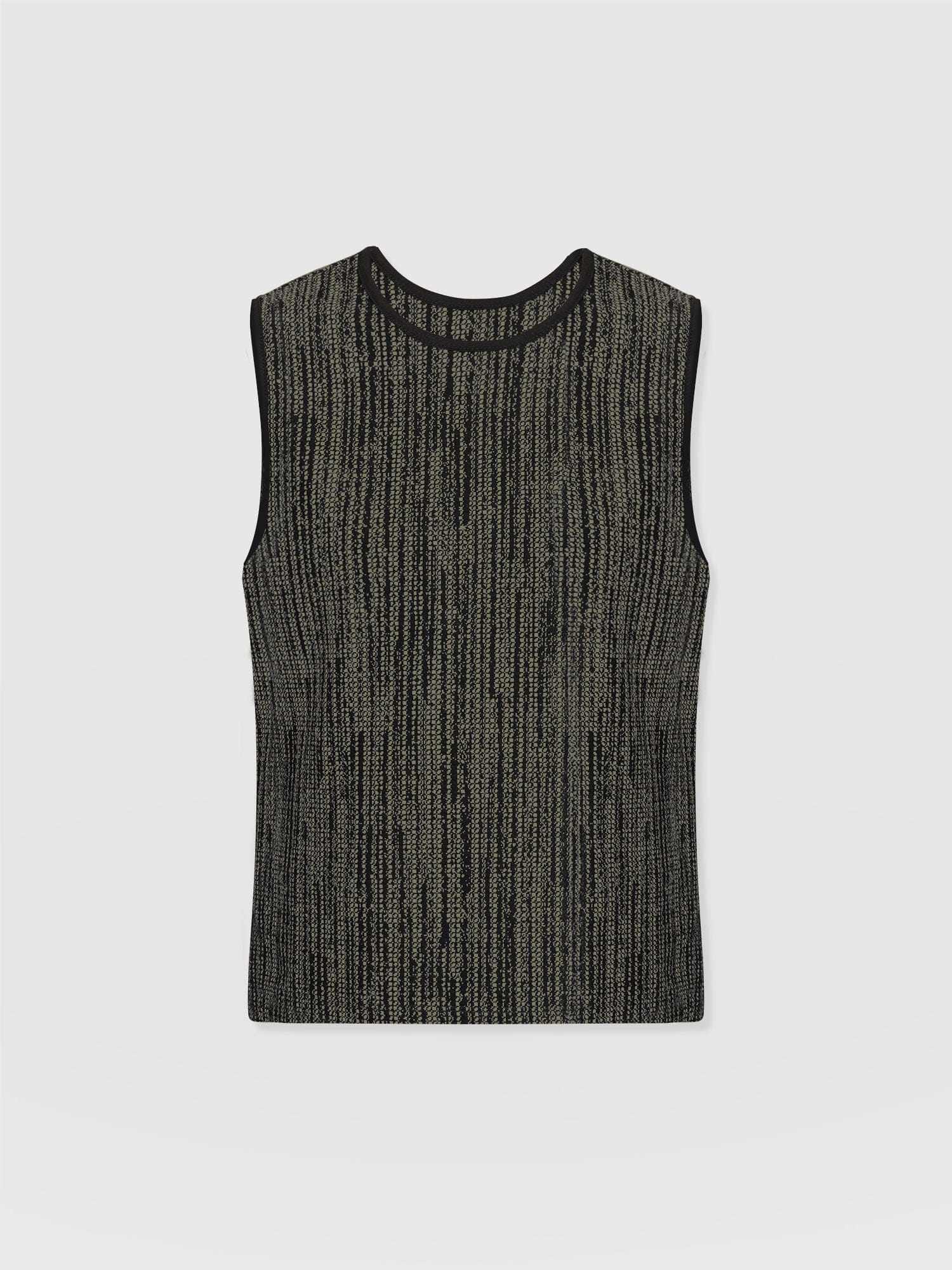 Keller Vest Green Texture - Women's Vests | Saint and Sofia® UK