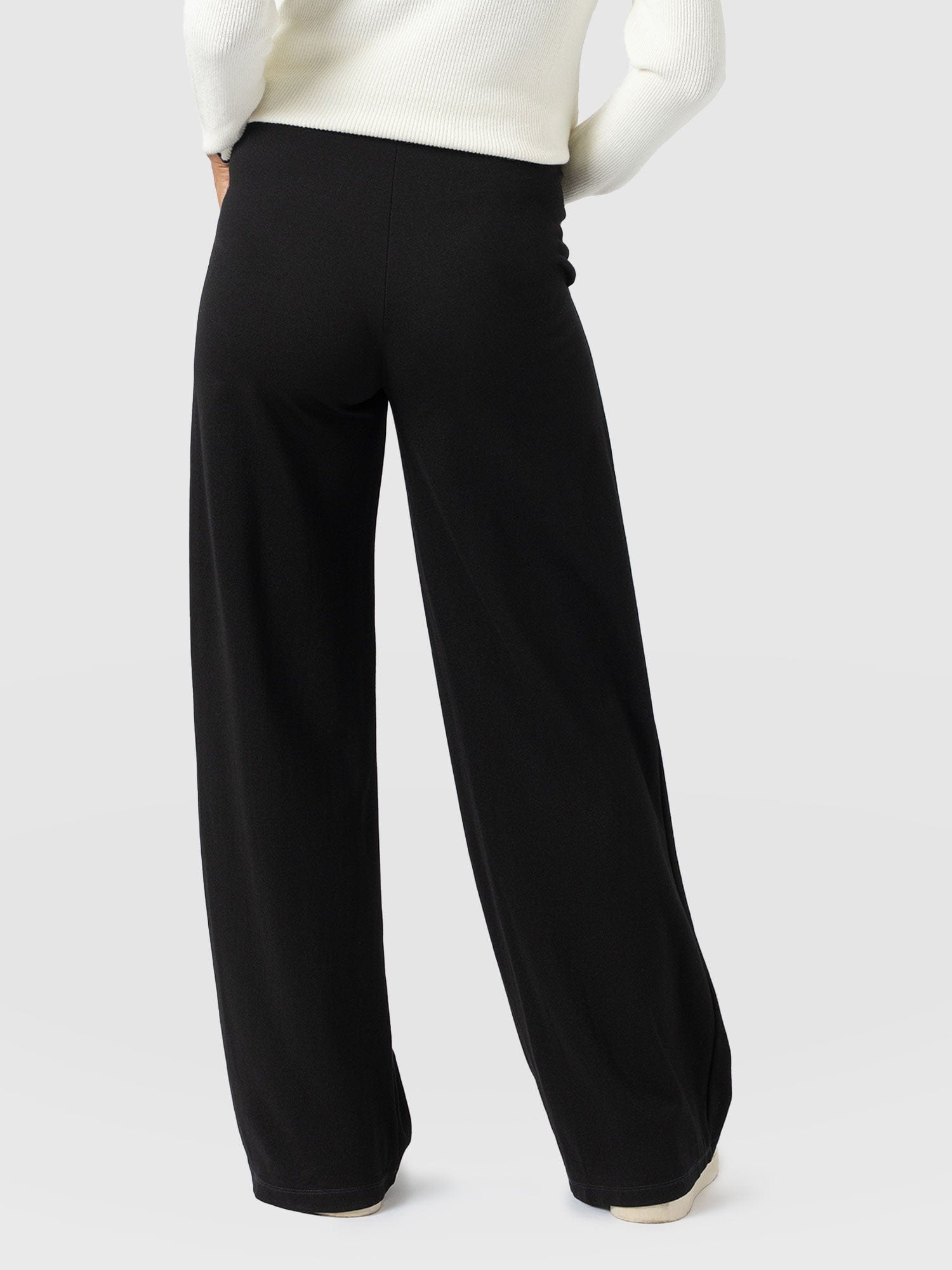 Keller Wide Leg Pant - Black