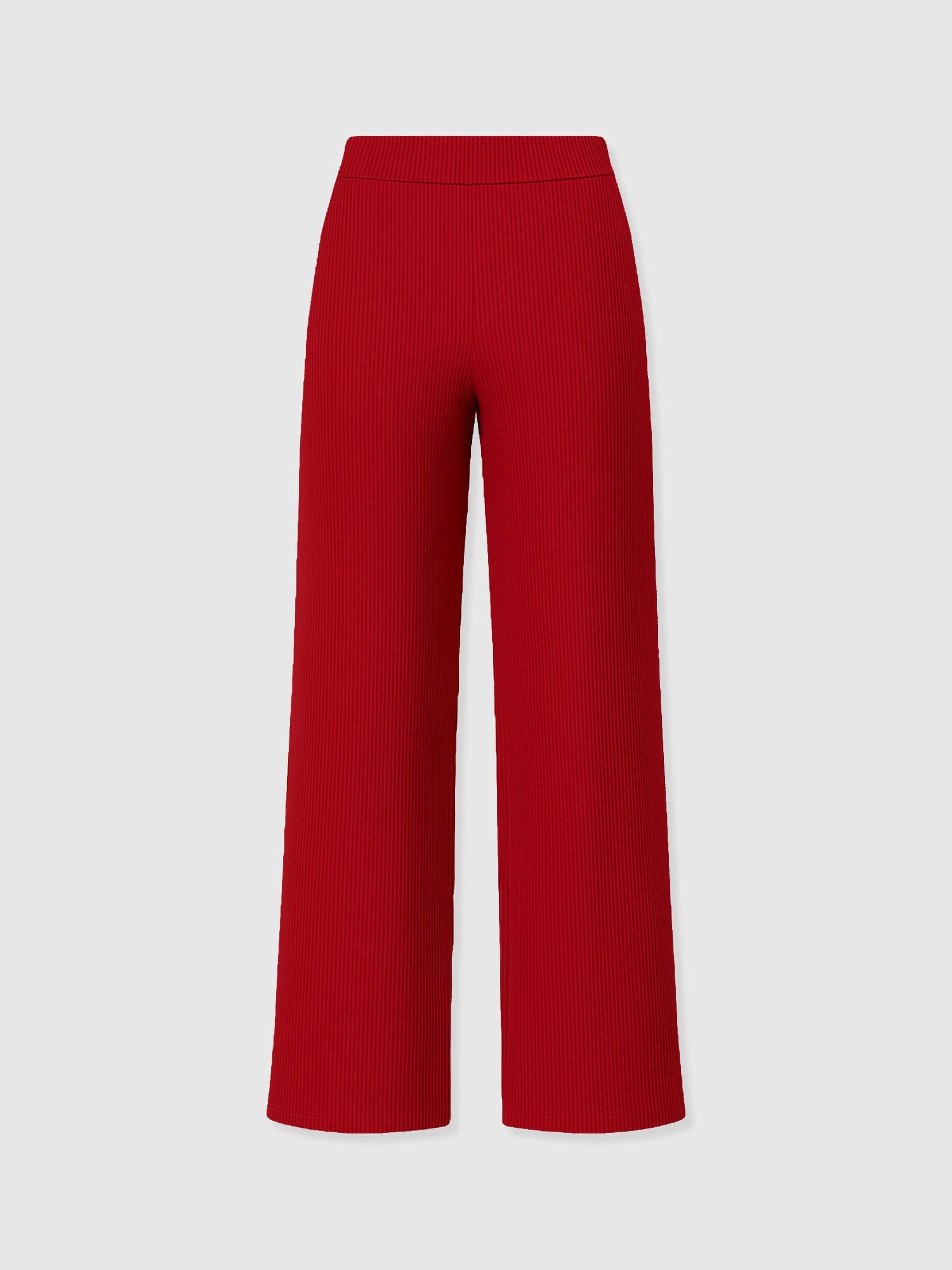 Keller Wide Leg Pant - Deep Red