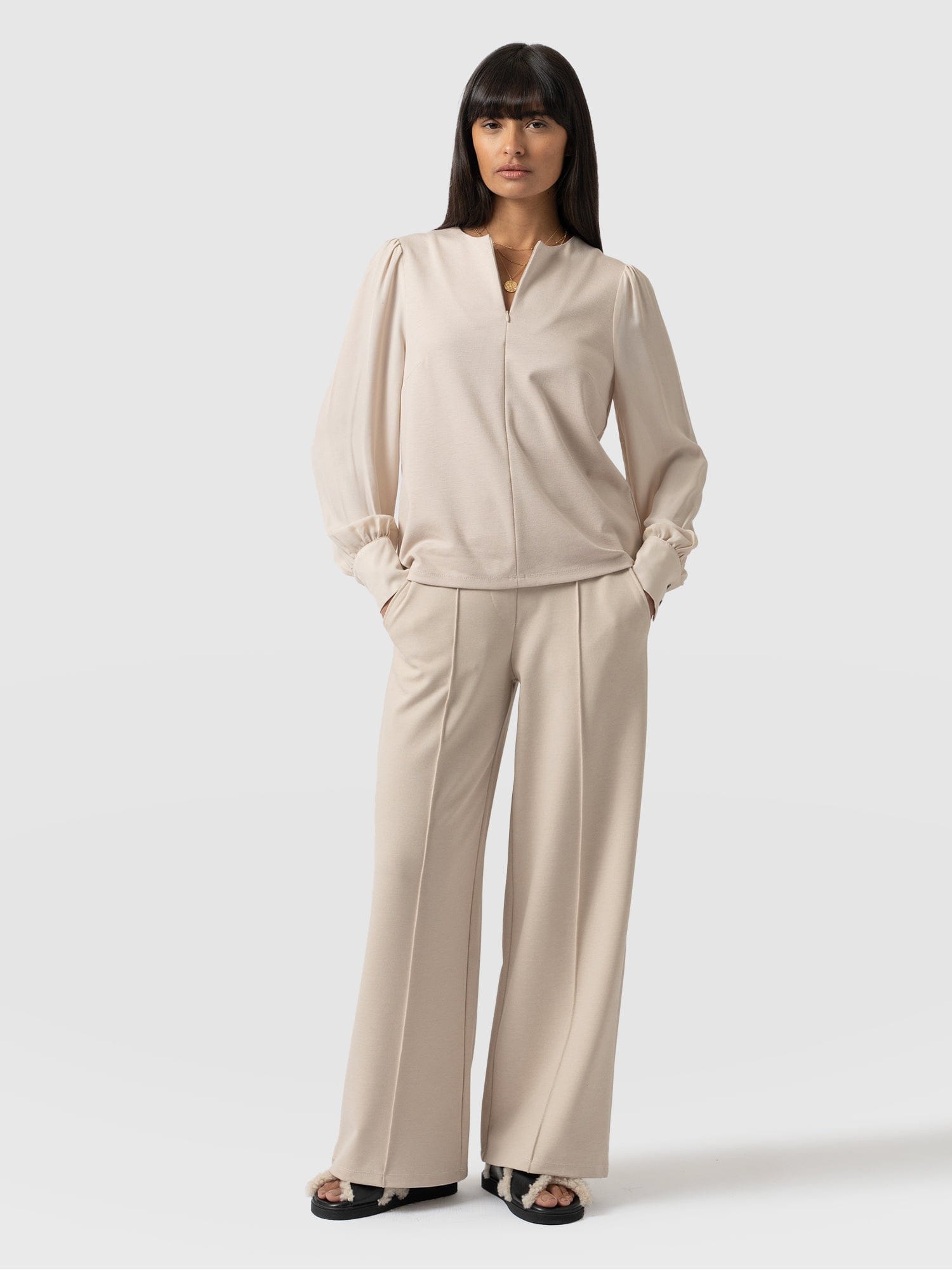 2 Way Stretch Elasticated Trousers - Stretch fit comfort.