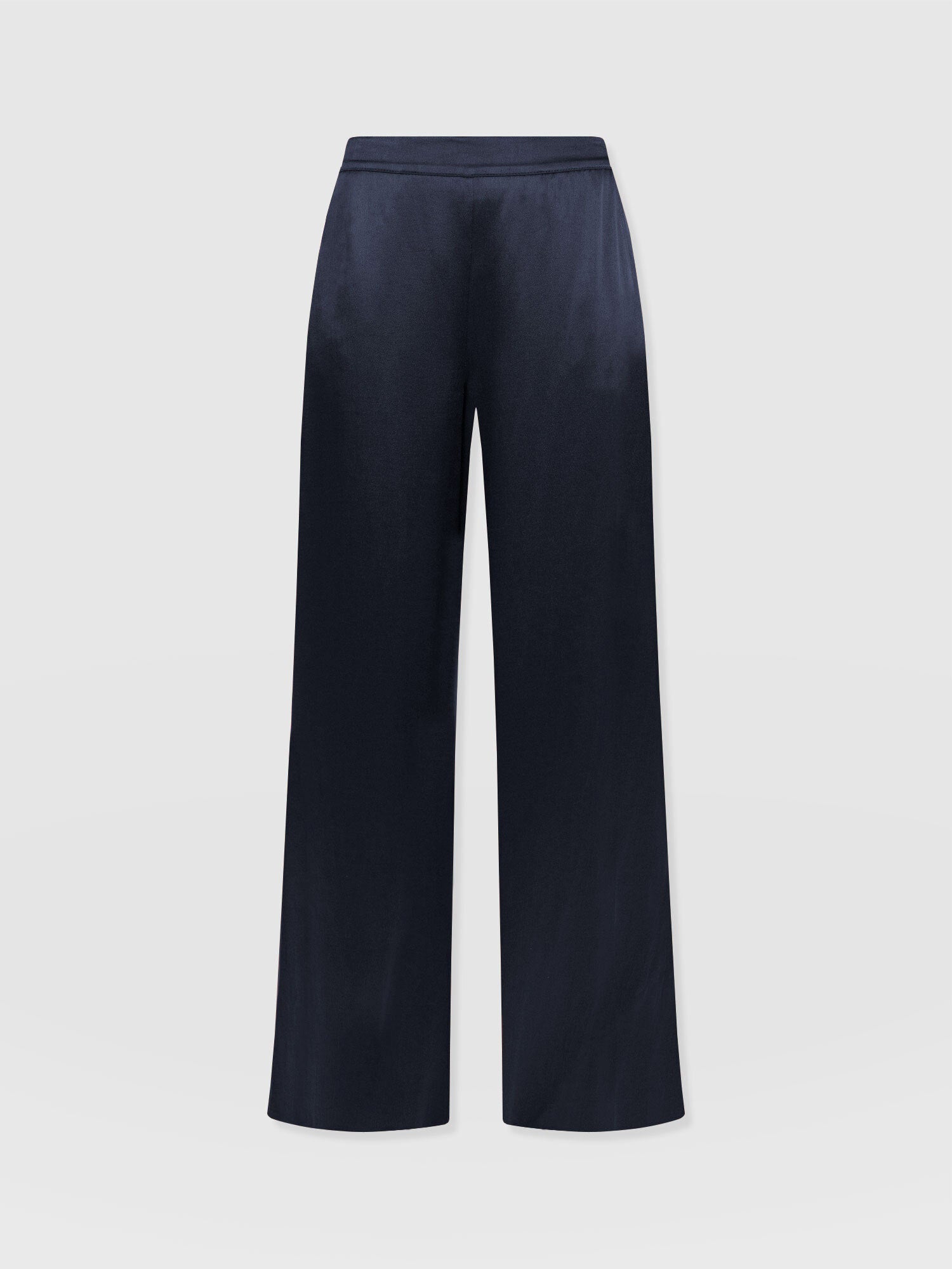 Langley Wide Leg Pant Navy - Women's Trousers | Saint + Sofia® UK
