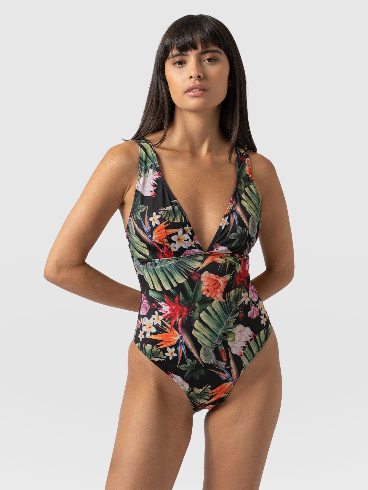 Levana Swimsuit Tropics - Women's Swimwear | Saint + Sofia® UK