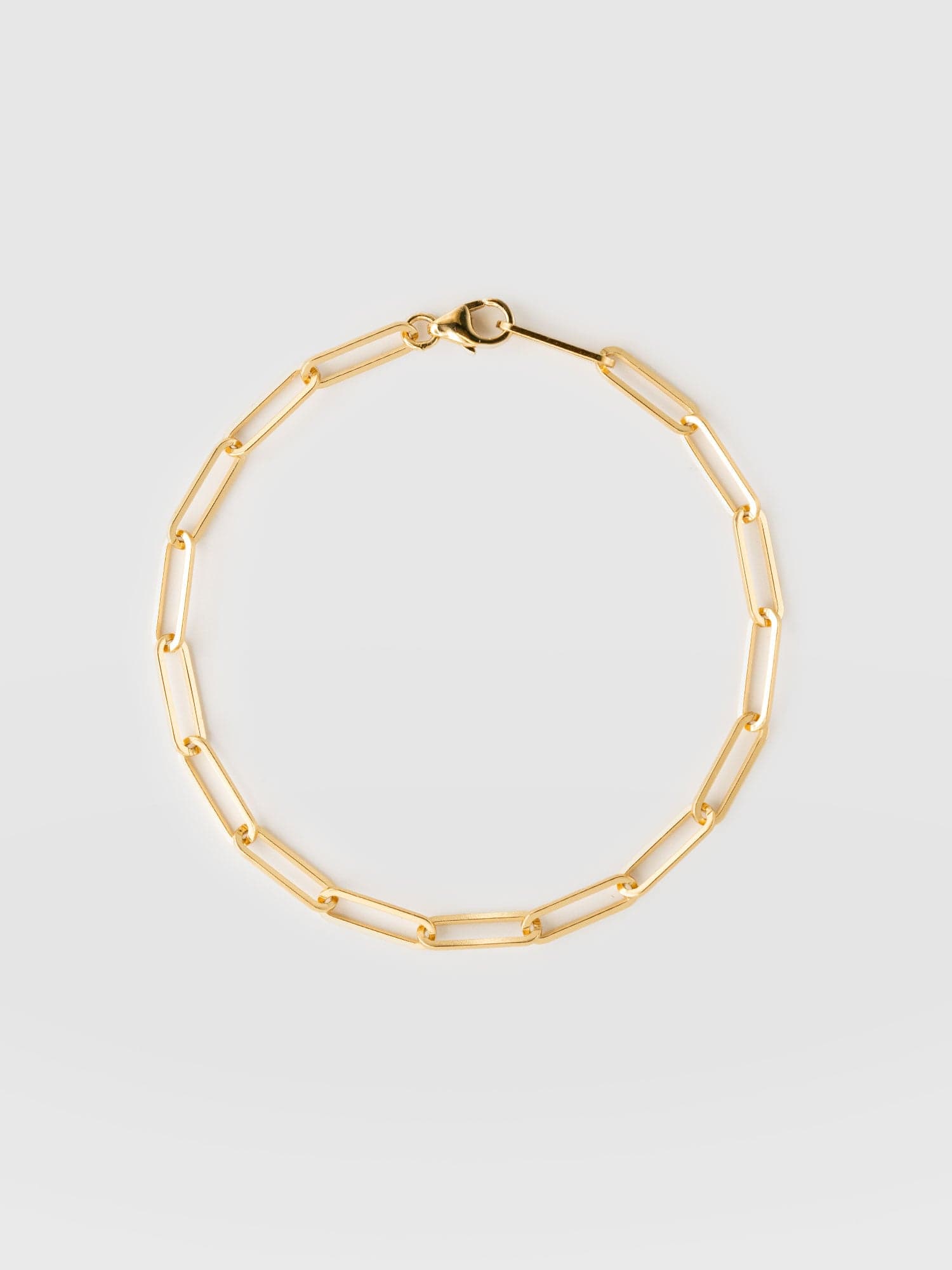 Link Chain Bracelet Gold - Women's Jewellery | Saint + Sofia® UK