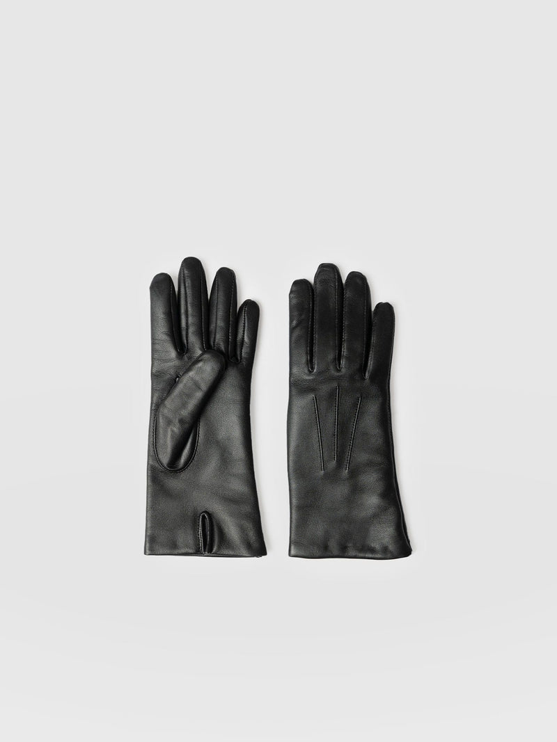 Luther Leather Gloves - Black