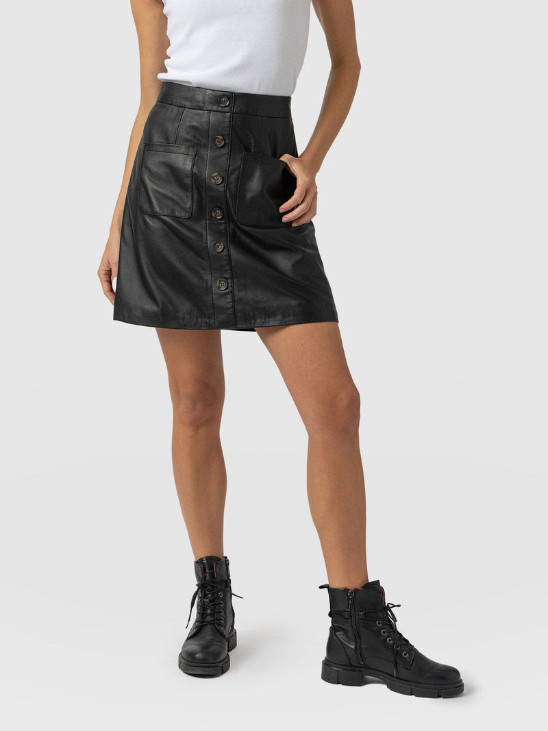 Luther Mini Skirt - Black