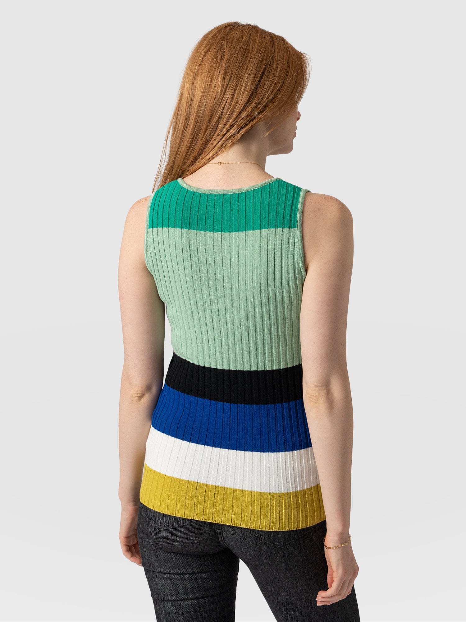 Maar Knit Vest Top - Multi