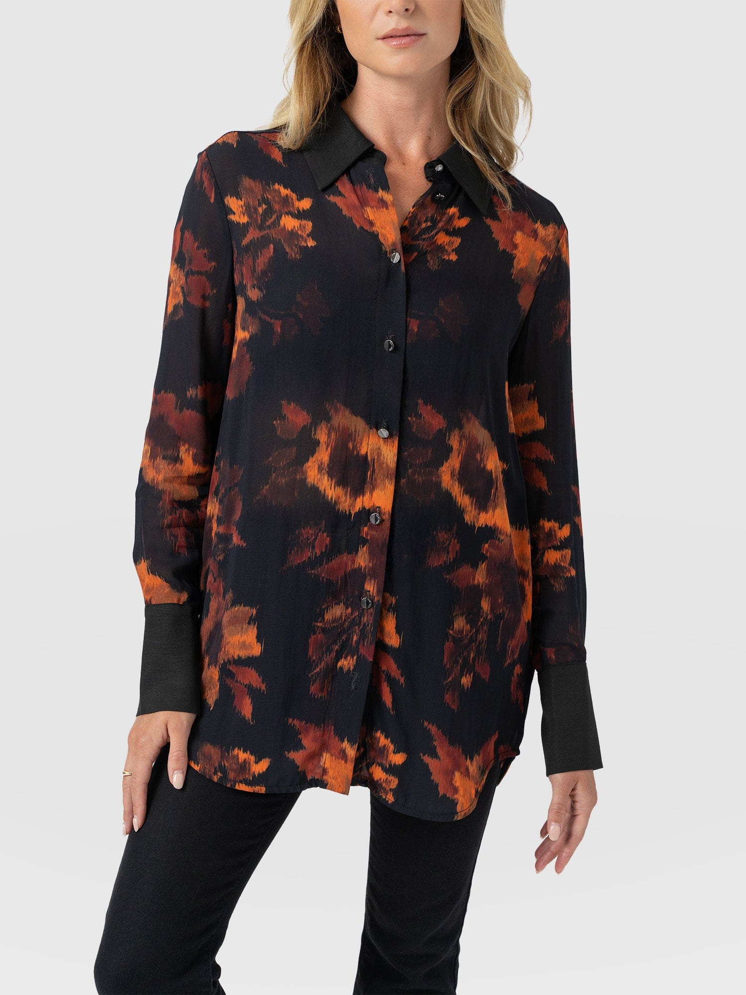 Madison Shirt - Autumn Floral