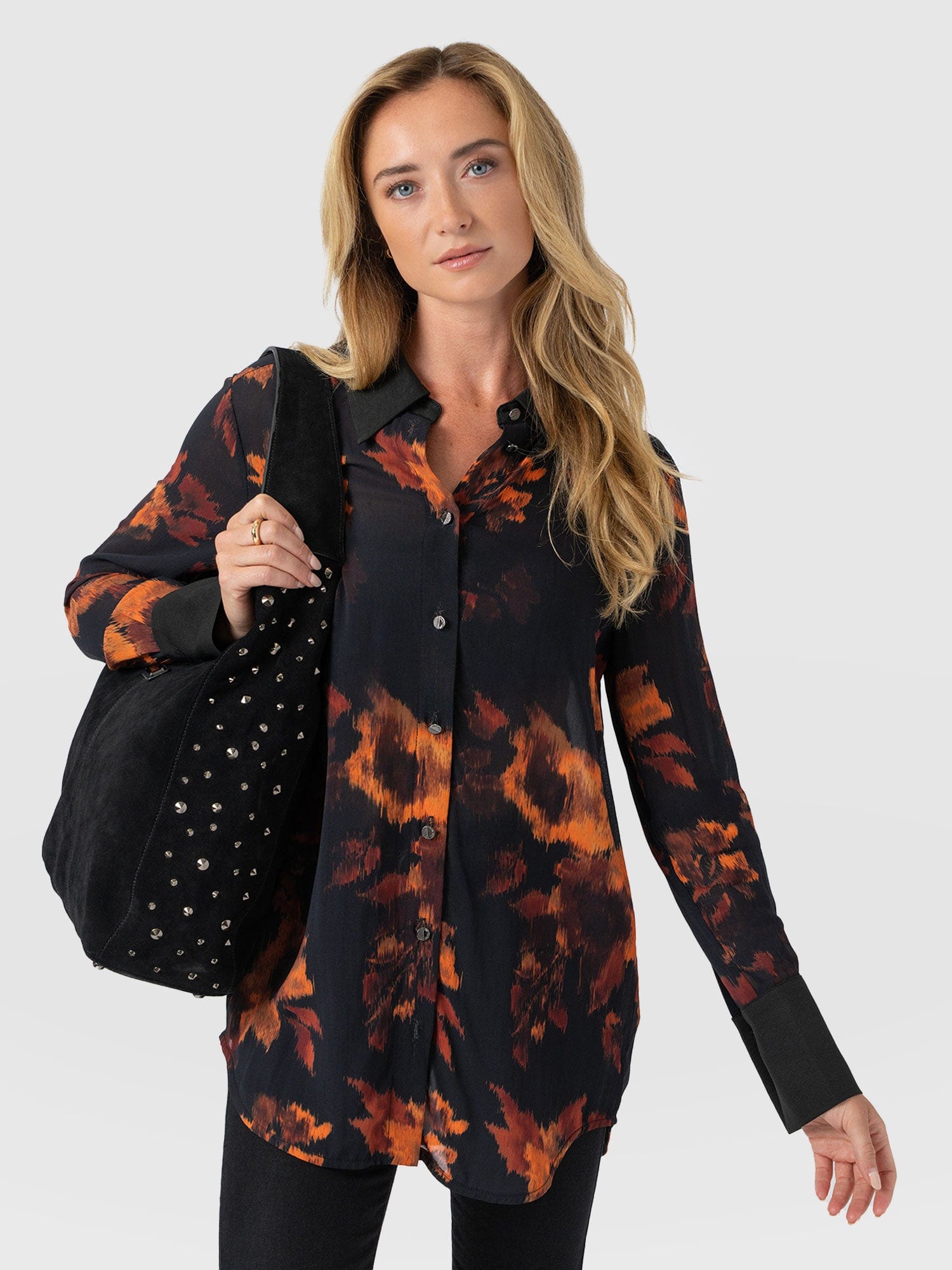 Madison Shirt - Autumn Floral