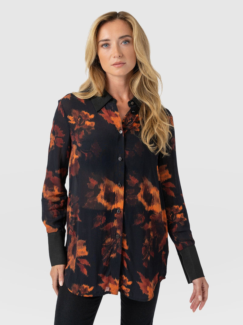 Madison Shirt - Autumn Floral
