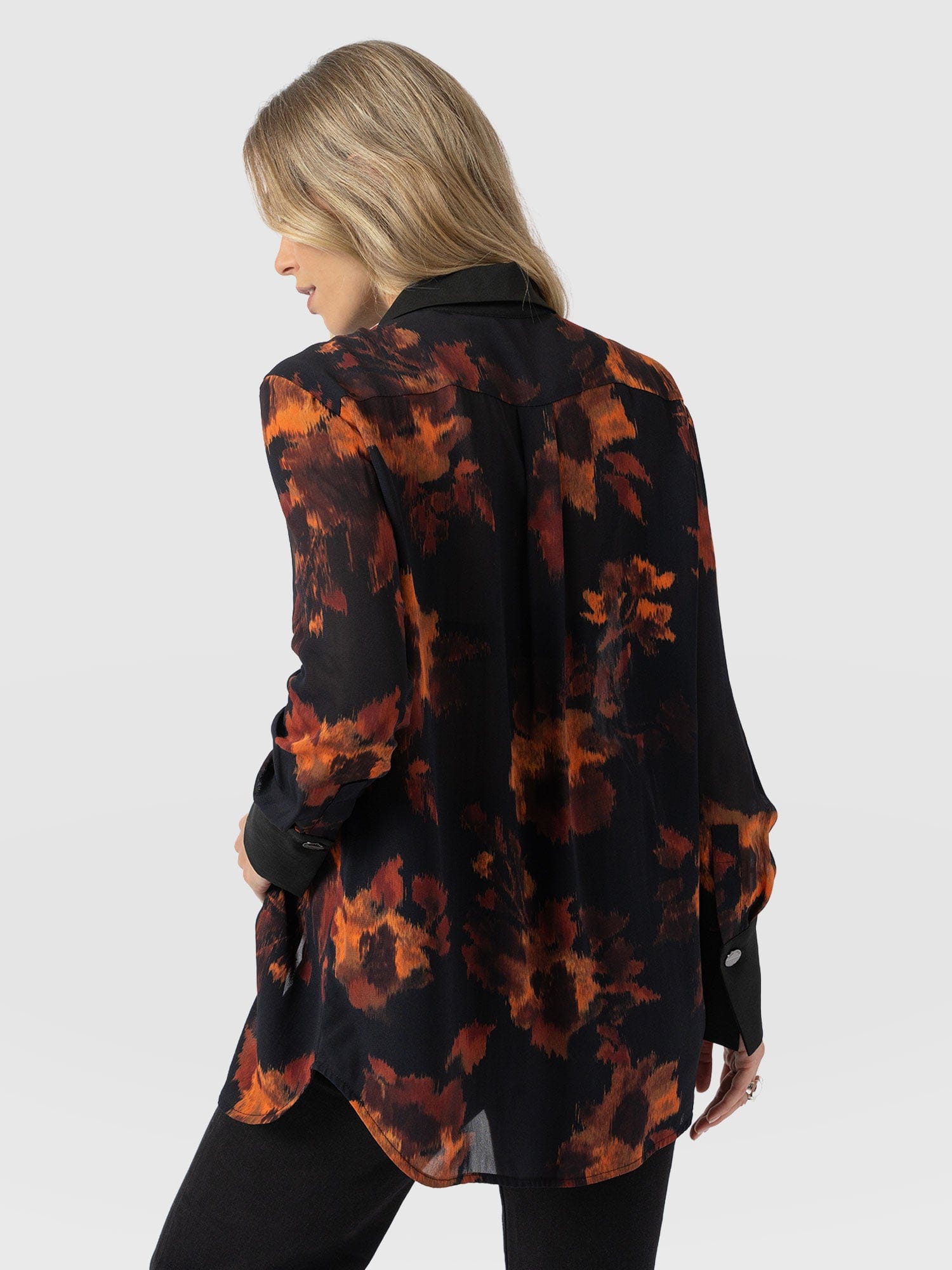 Madison Shirt - Autumn Floral - Women's Blouses | Saint + Sofia® UK