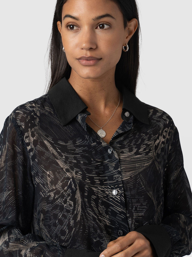 Madison Shirt - Spot Feather