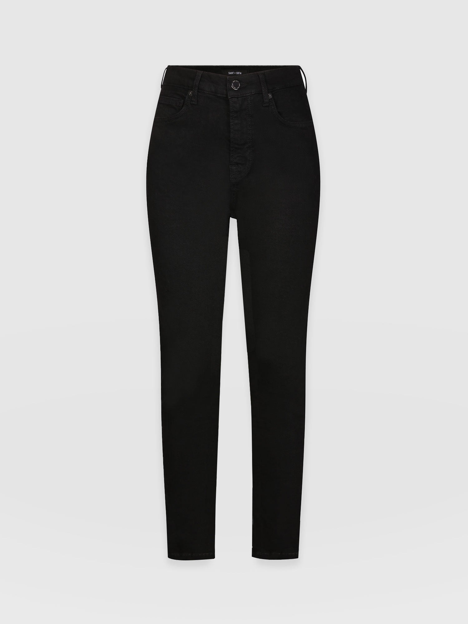 Maeva Skinny Pant Black - Women's Trousers | Saint + Sofia® UK
