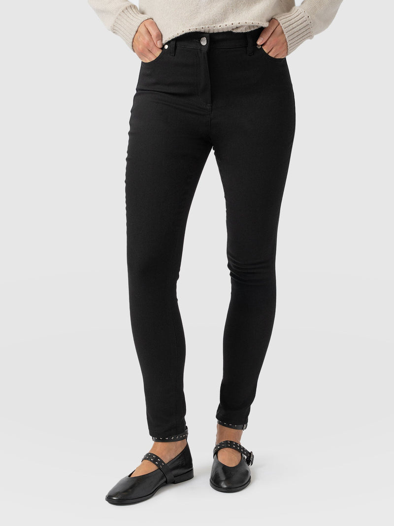Maeva Skinny Pant - Black