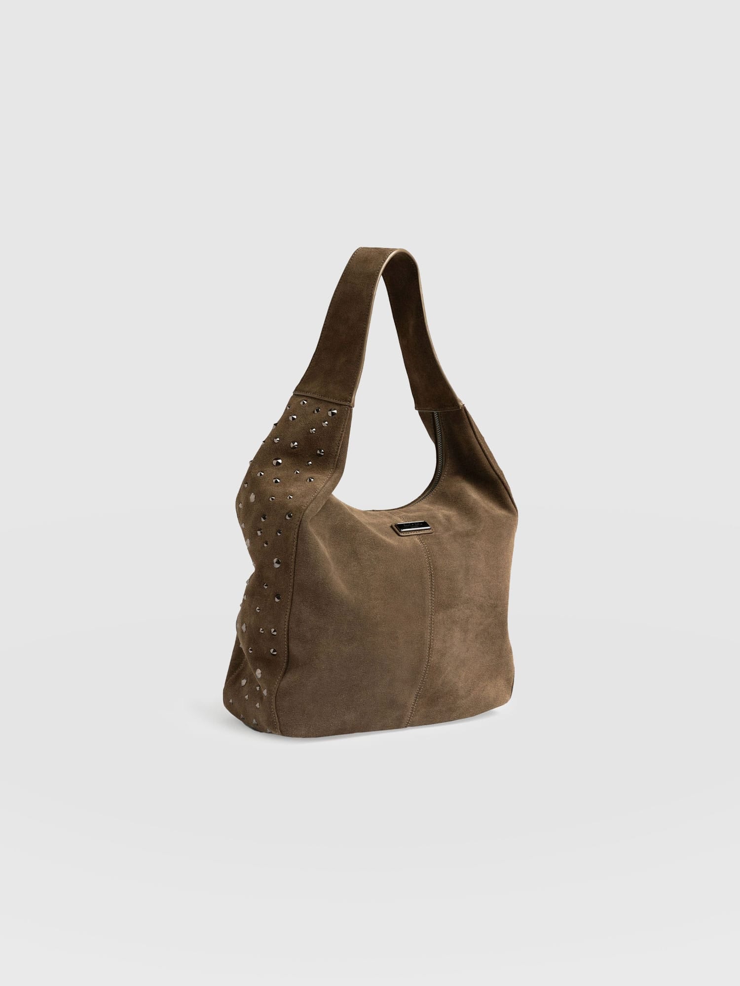 Margot Hobo Shoulder Bag - Khaki