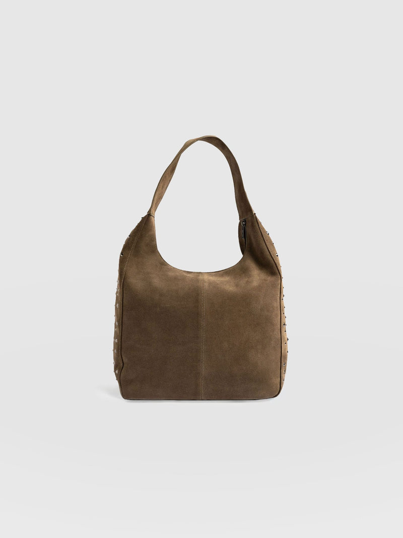Margot Hobo Shoulder Bag - Khaki