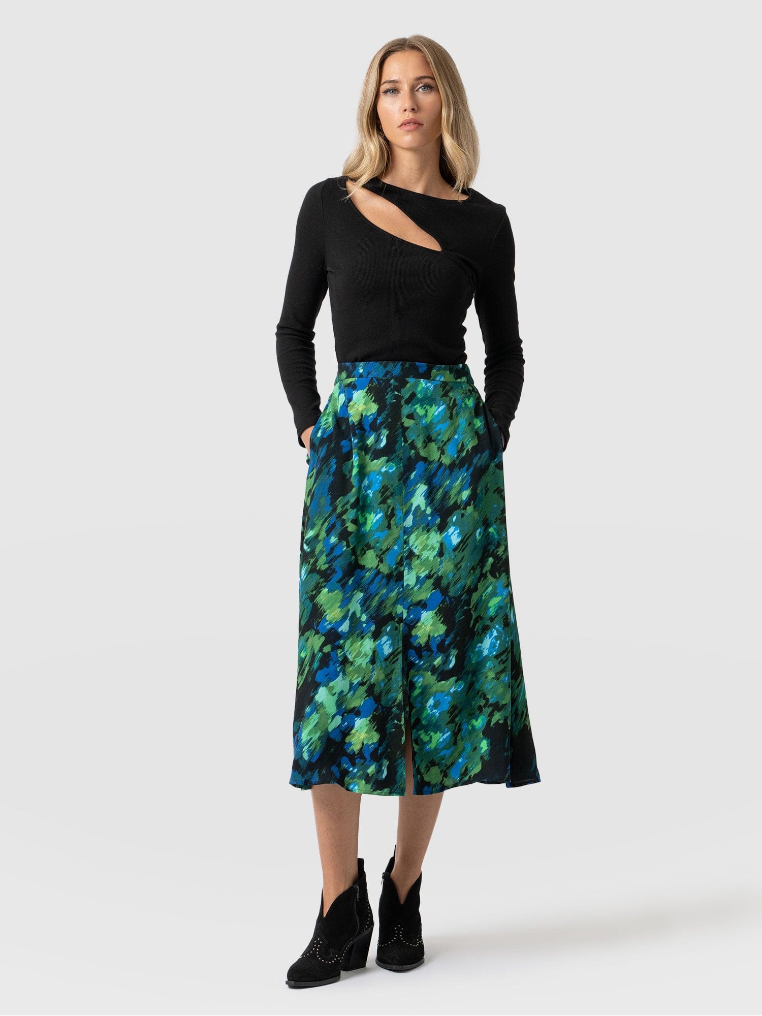 Women's midi 2025 skirts uk