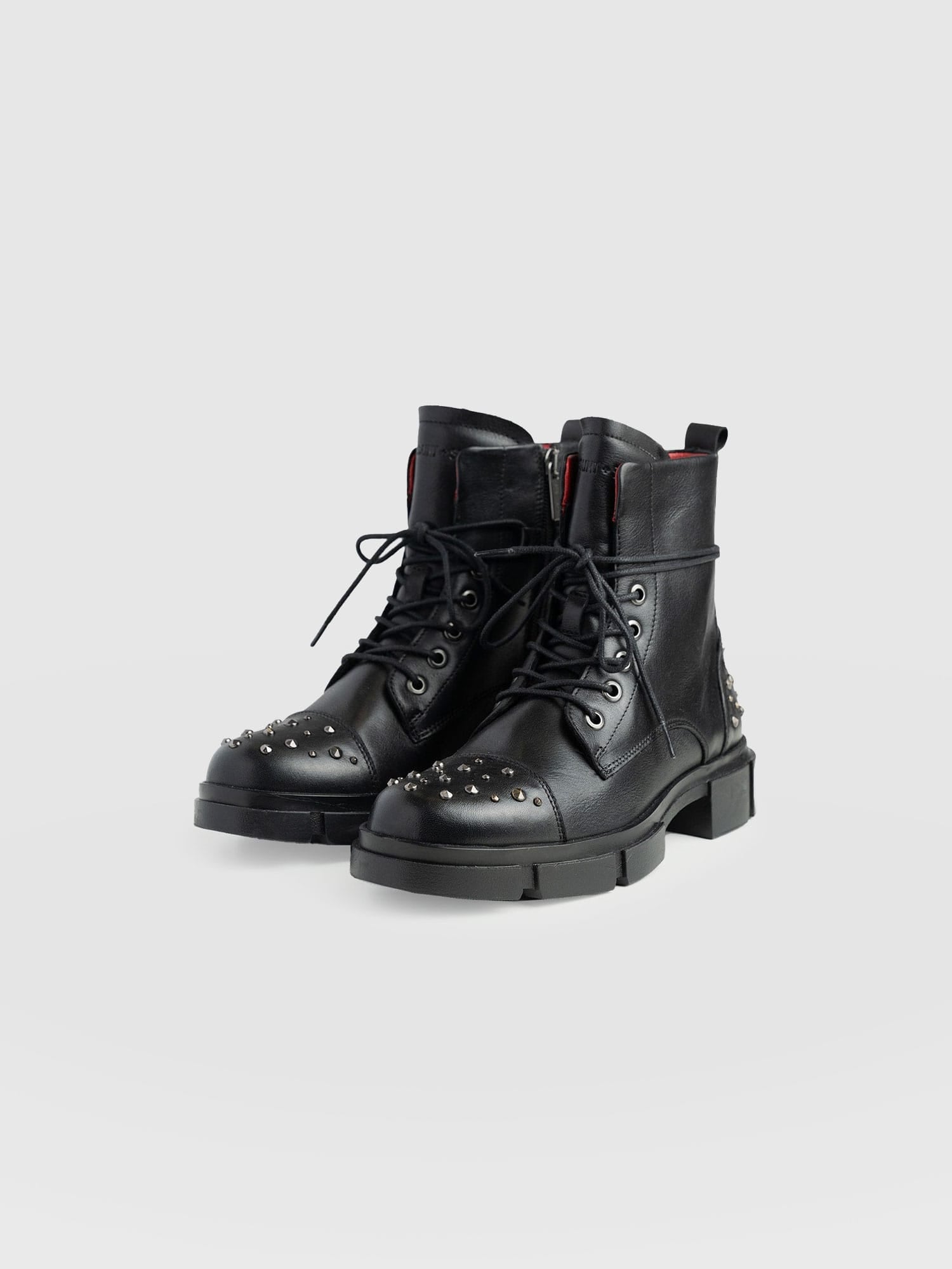 Noho Studded Boot - Black