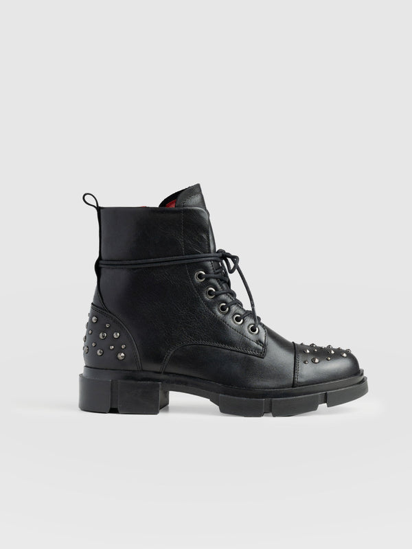 Noho Studded Boot - Black