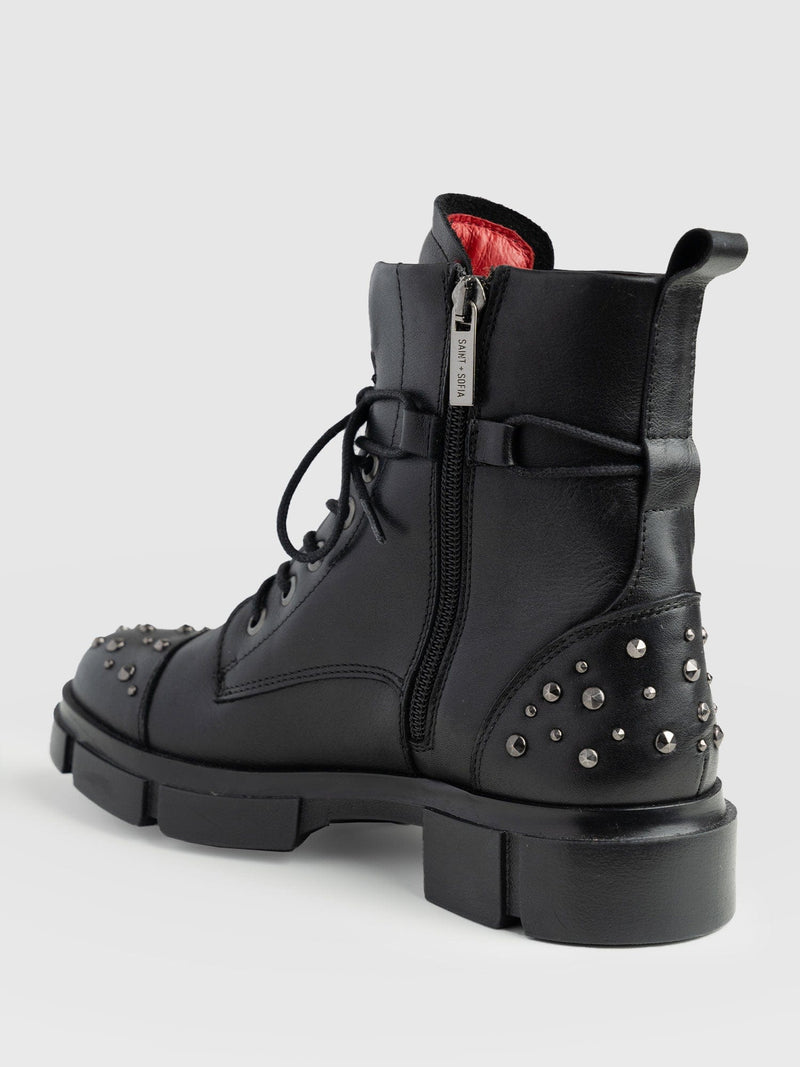 Noho Studded Boot - Black