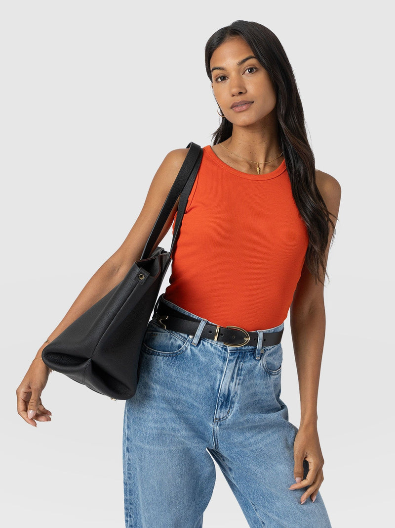 Nova Racer Vest Burnt Orange