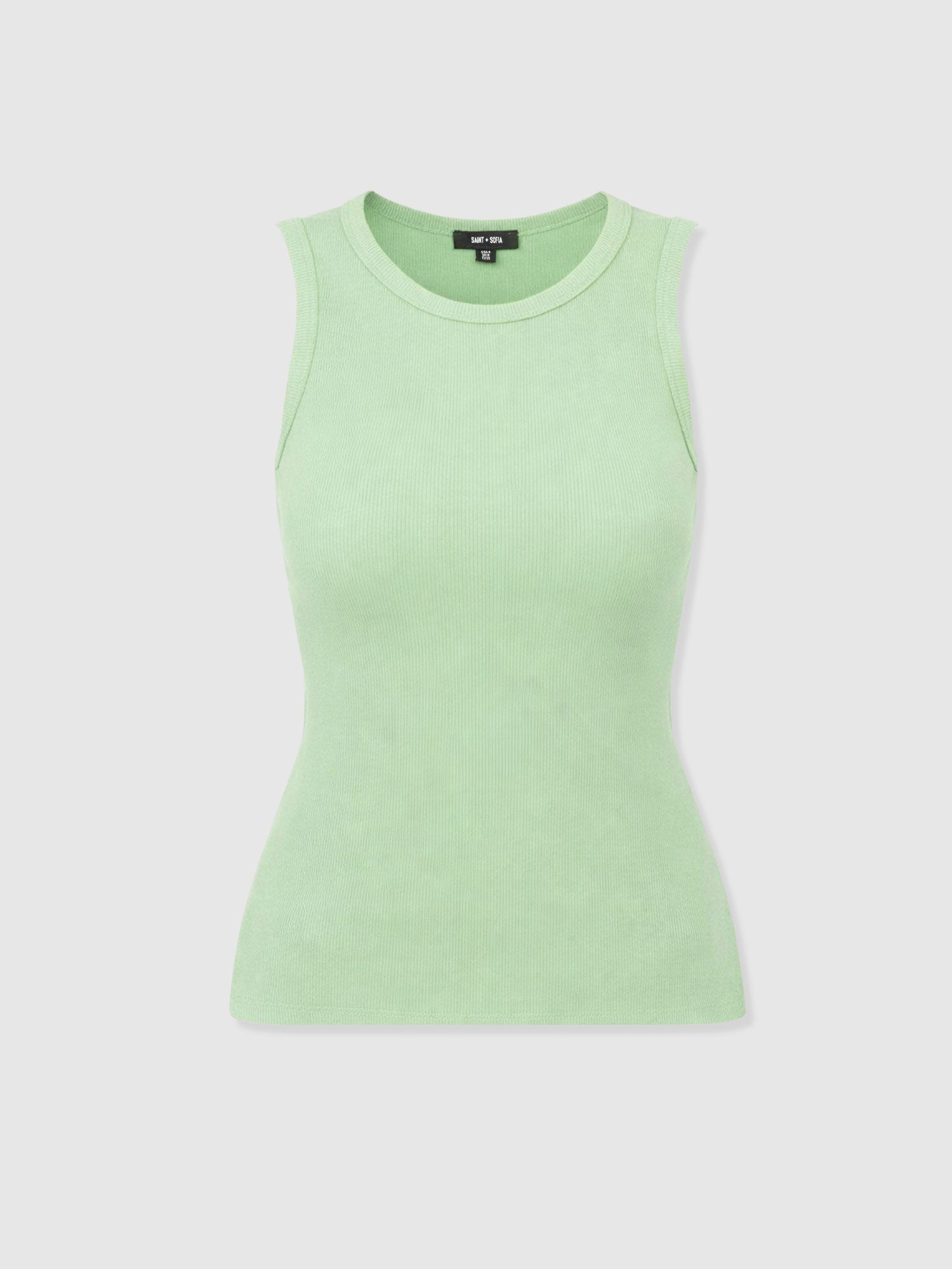 Nova Racer Vest - Mint - Women's T-shirts | Saint and Sofia® UK