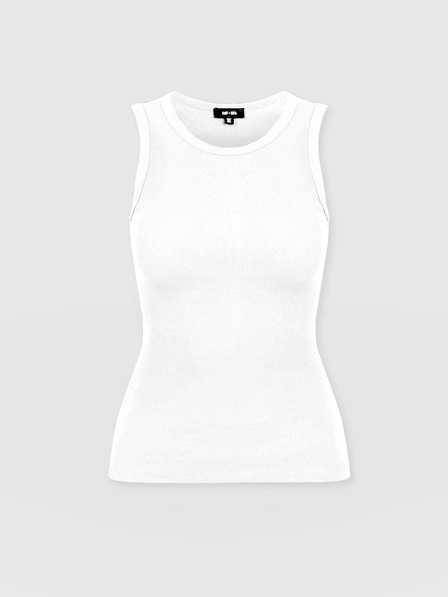 Nova Racer Vest - White