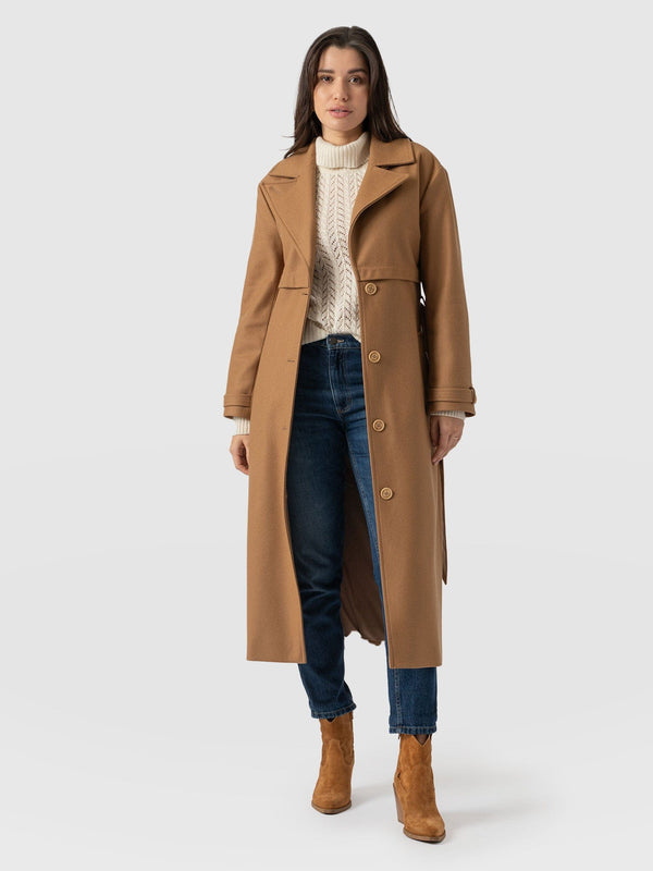 Odette Coat - Camel