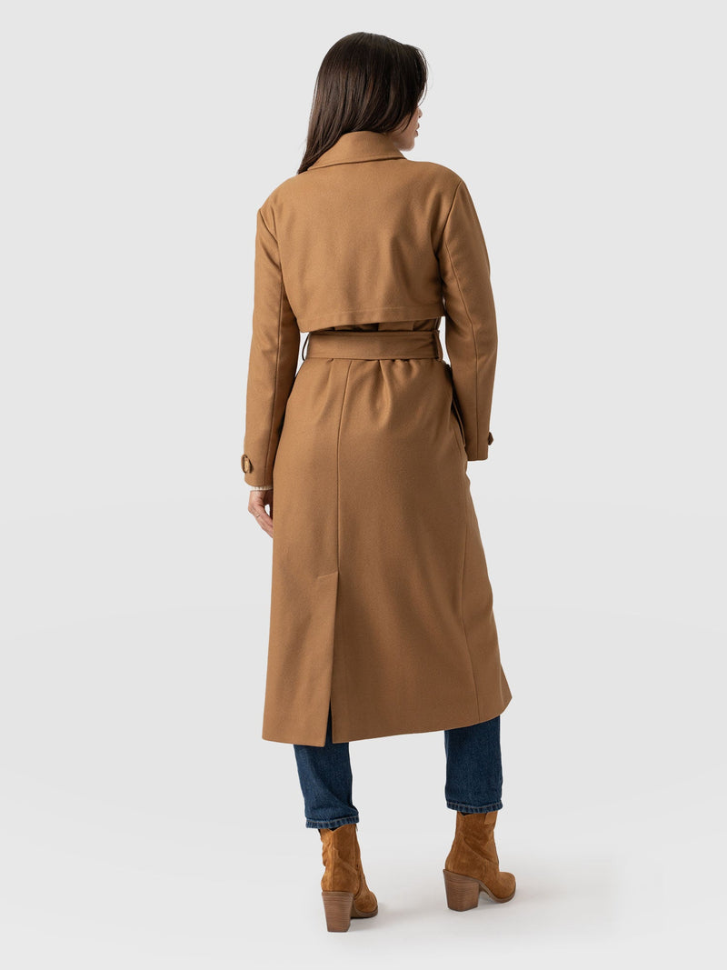 Odette Coat - Camel