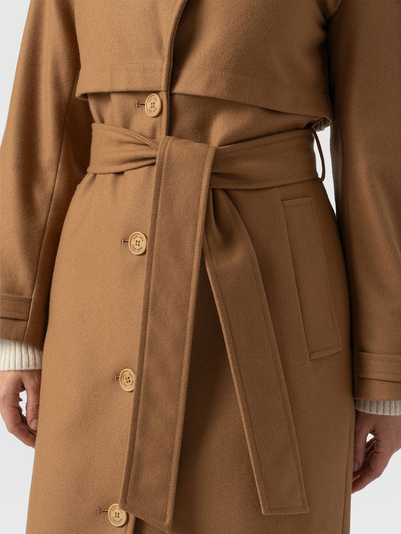 Odette Coat - Camel