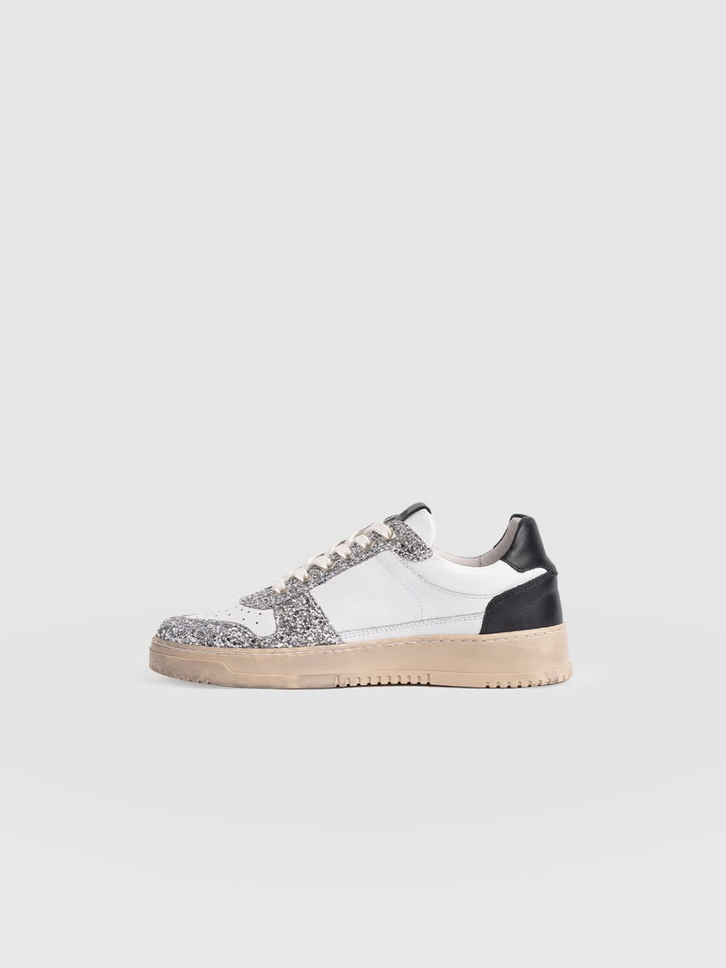 Onyx Trainer - White/Black - Women's Shoes | Saint + Sofia? UK