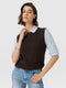 Oxford Cashmere Sleeveless Knit - Brown