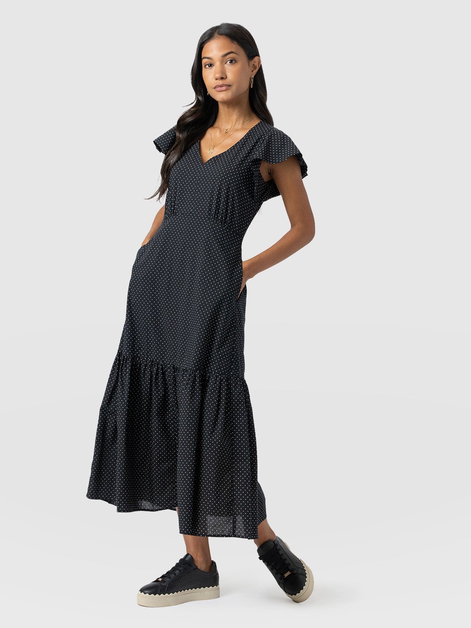 Phoenix Dress - Polka Dot - Women's Dresses | Saint + Sofia® UK