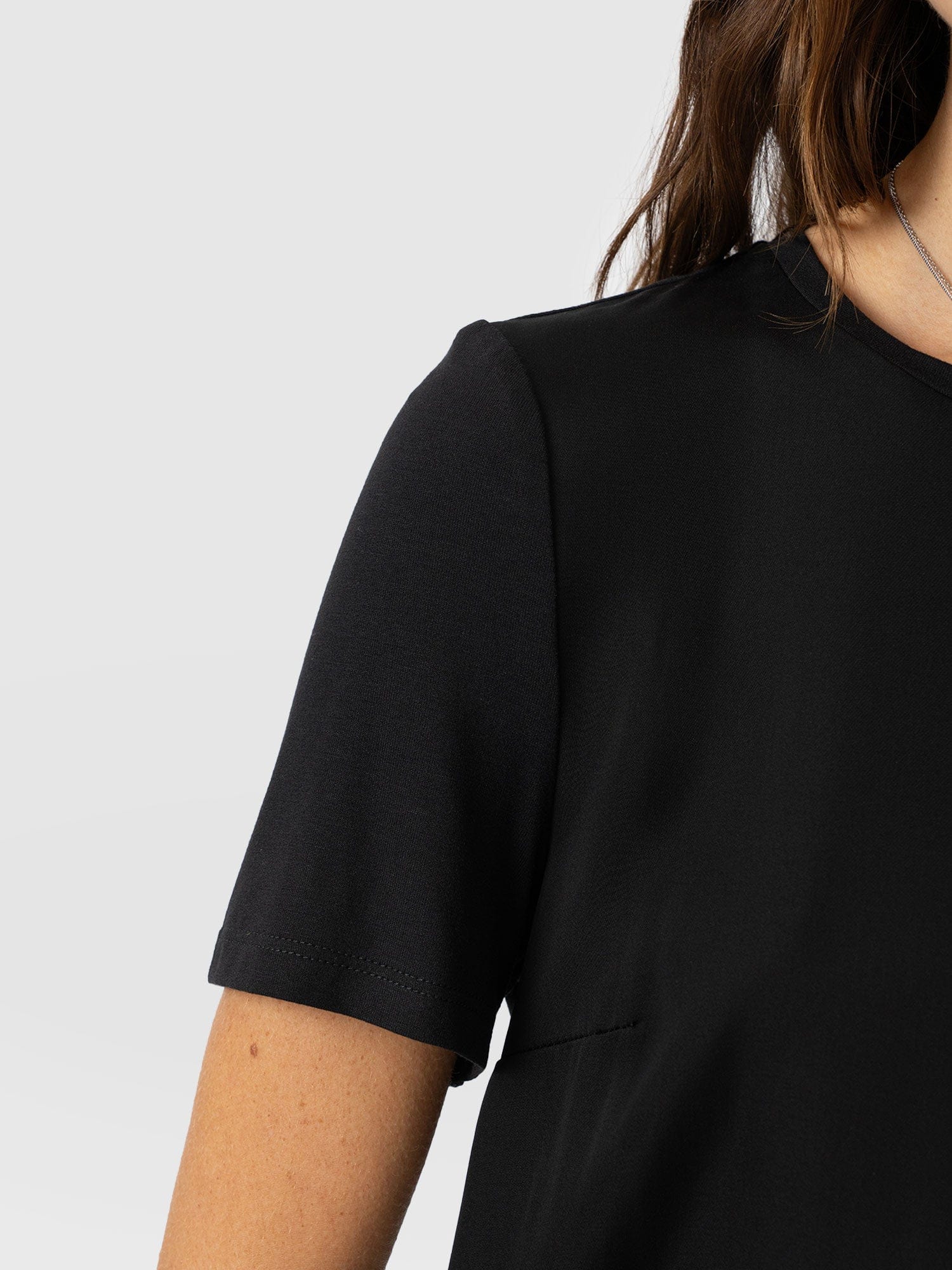 Rayner Contrast Tee - Black