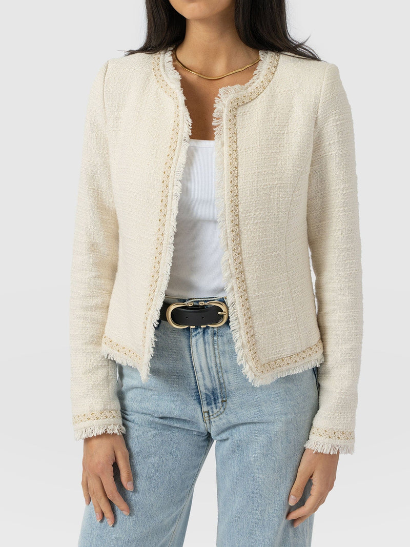 Rayner Jacket - Cream Bouclé